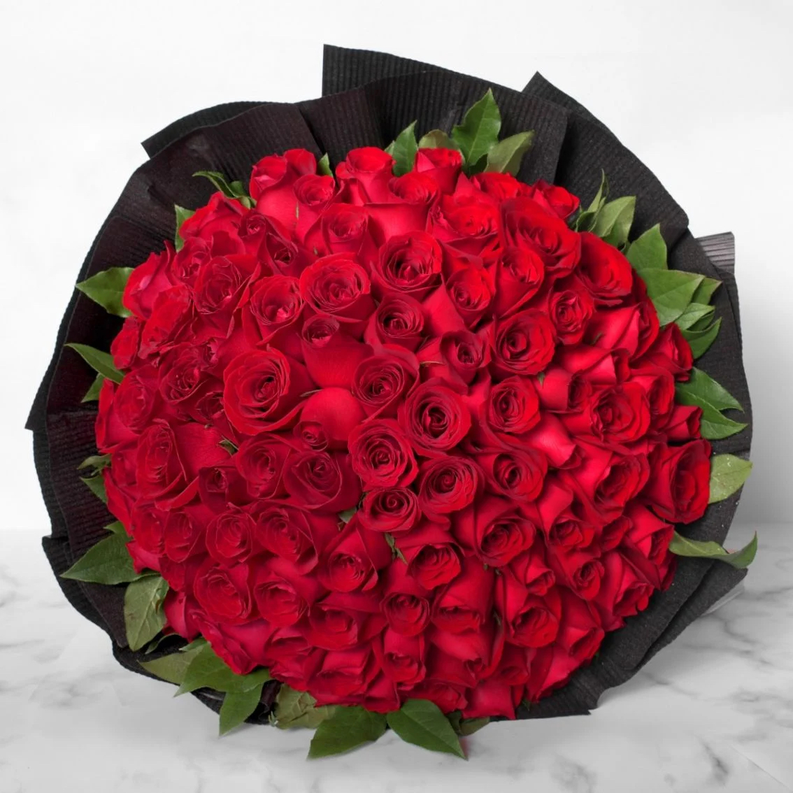 100 Red Roses Bouquet | Bouquet of Flowers