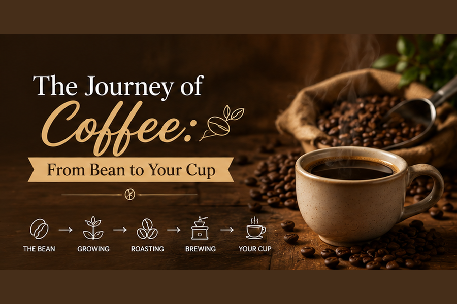The Journey of Coffee: From Bean to Your Cup