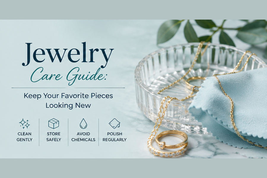 Jewelry Care Guide: How to Keep Your Favorite Pieces Looking New