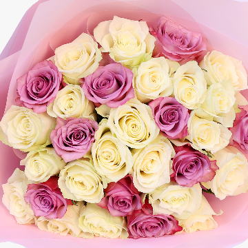 25 lovly pink bouquet