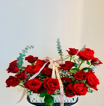Majestic Red Basket