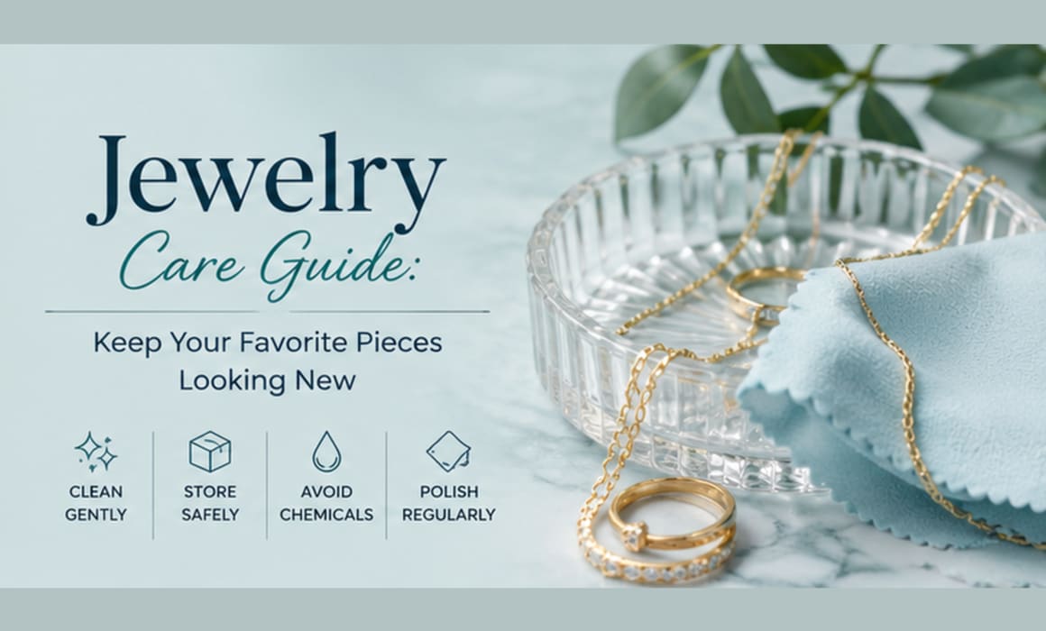Jewelry Care Guide: How to Keep Your Favorite Pieces Looking New