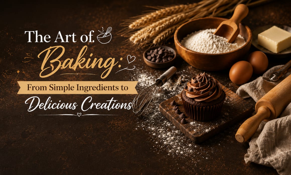 The Art of Baking: Transforming Simple Ingredients into Delicious Creations
