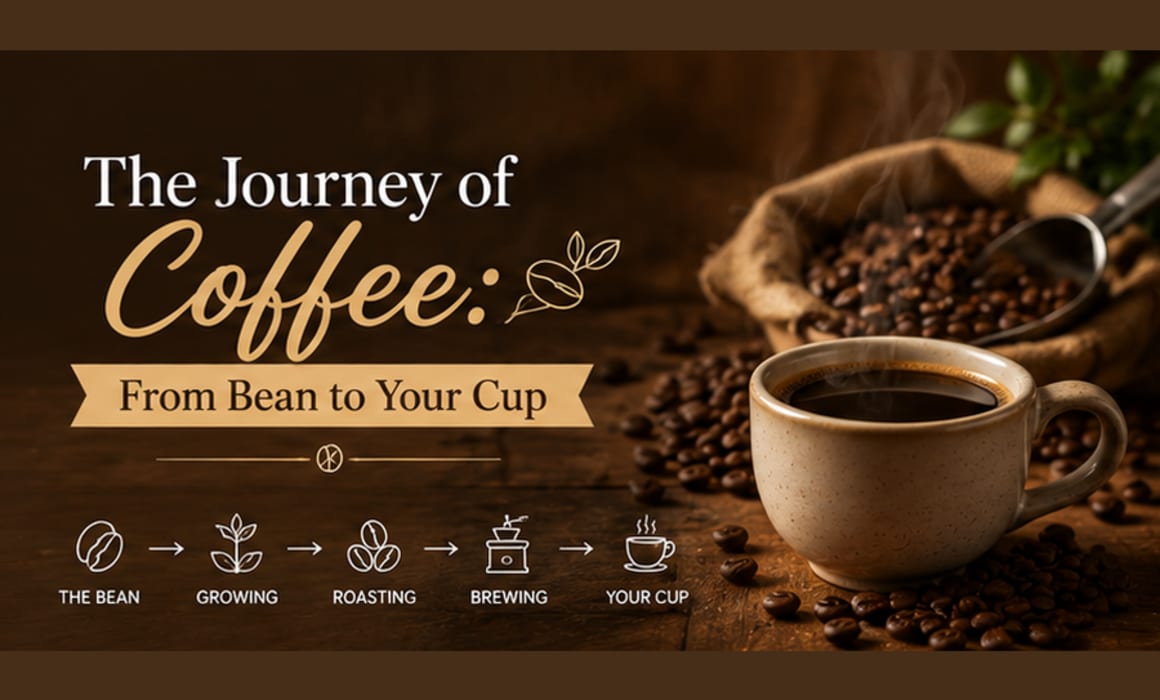 The Journey of Coffee: From Bean to Your Cup