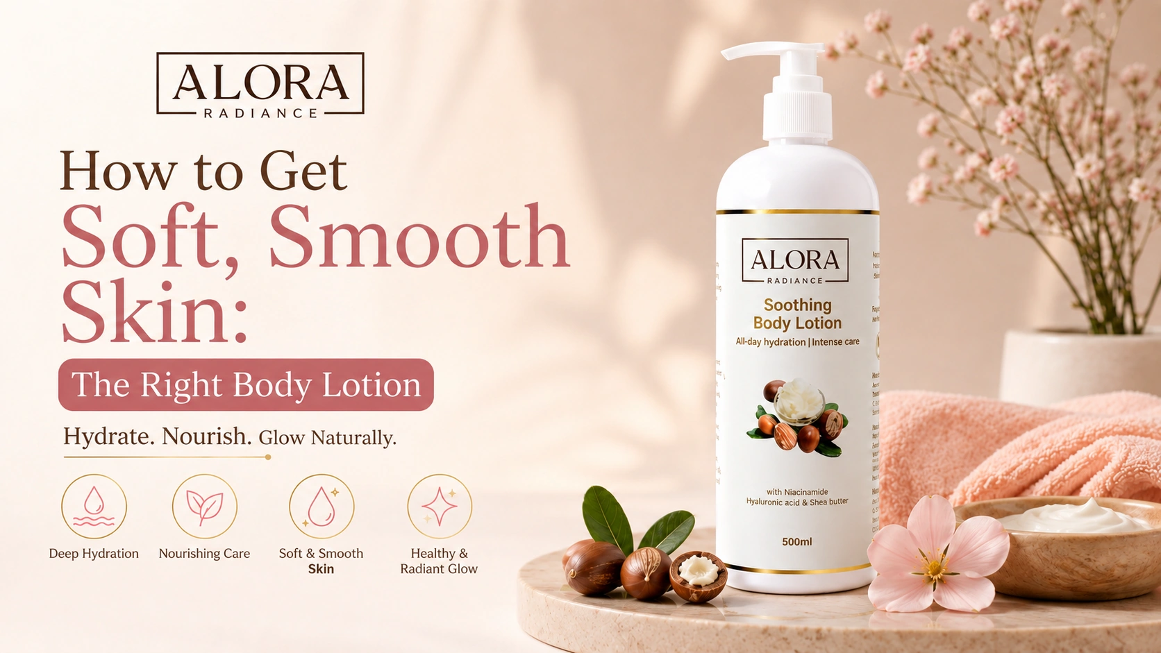 How to Get Soft, Smooth Skin: The Right Body Lotion