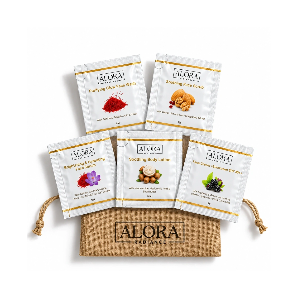 Alora Radiance Travel Essentials Kit