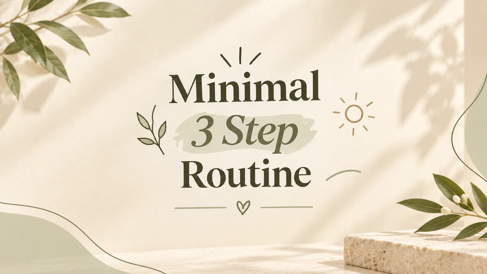 Minimal 3-Step Routine for Beginners