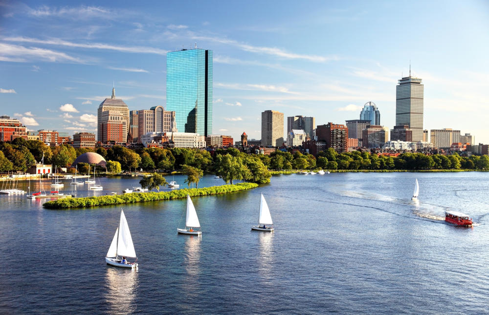 Boston Back Bay Skyline