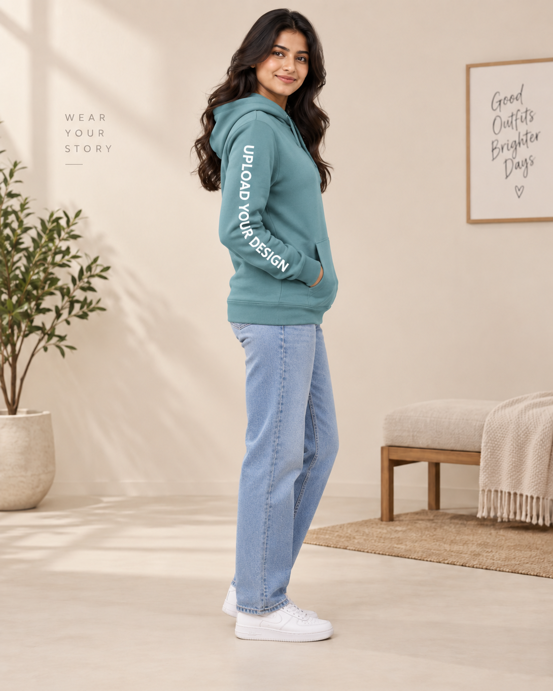 Women’s Custom Hoodie | Cotton