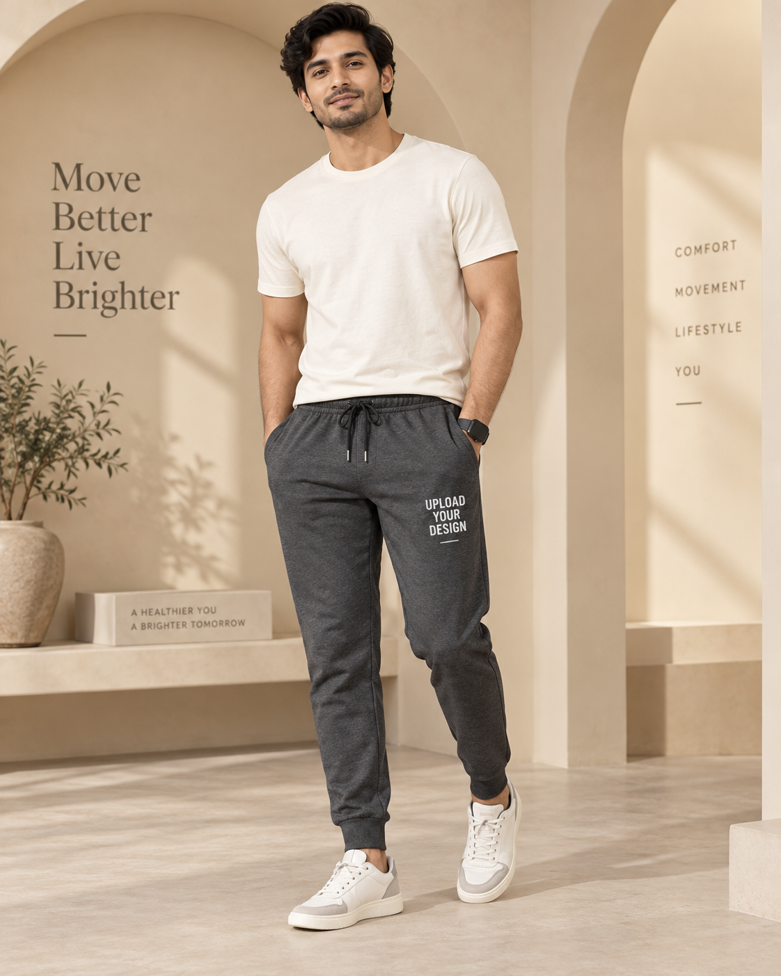Men’s Custom Track Pant | Cotton