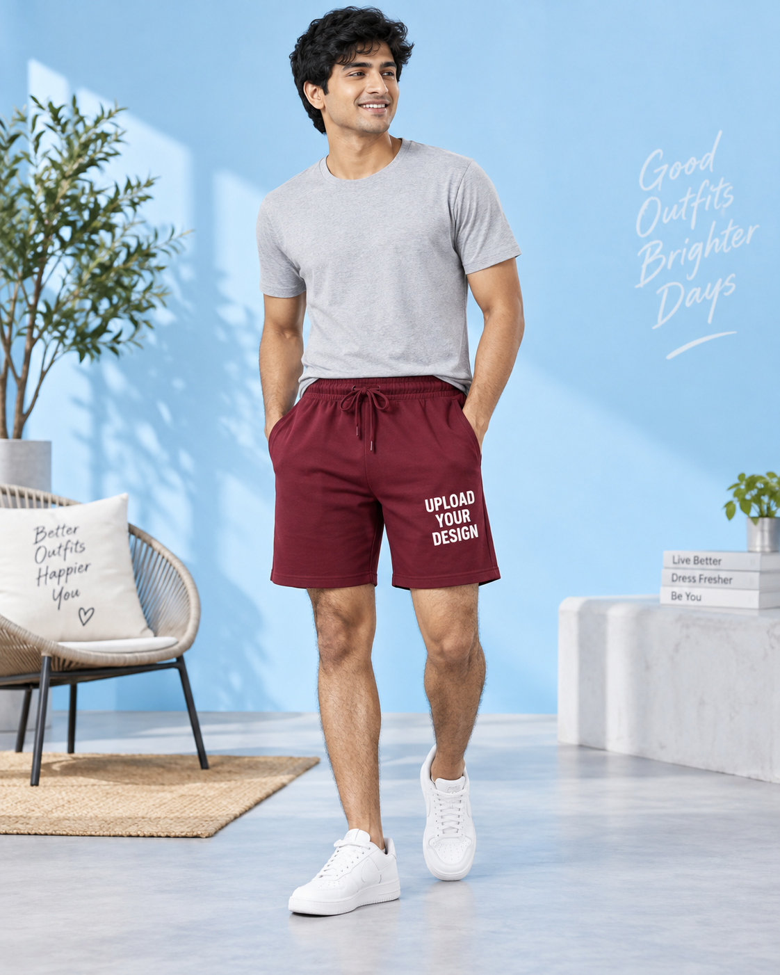 Men’s Custom Shorts | Cotton