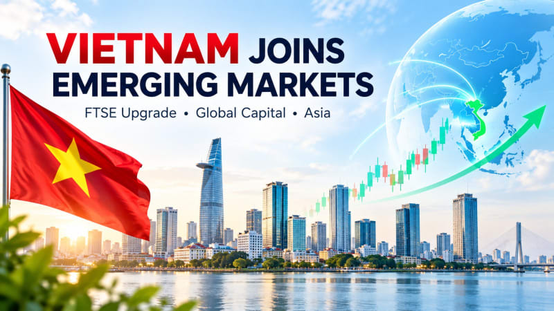 Vietnam Joins Emerging Markets: Could a $6 Billion FTSE Upgrade Trigger the Next Big Asian Stock-Market Re-Rating?