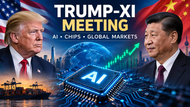 Trump-Xi Meeting Could Be the Next Big Catalyst for AI and Semiconductor Stocks: What Global Markets Are Watching