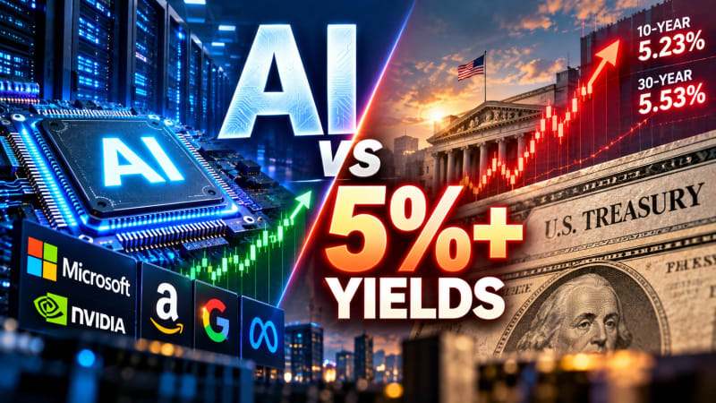 AI Stocks vs 5.2% Treasury Yields: Is the S&P 500 Too Dependent on AI?