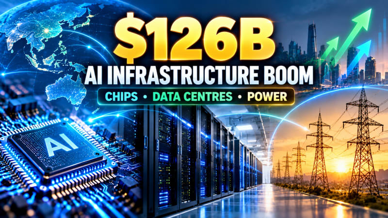 AI Infrastructure Boom: $126 Billion Flows Into Chips, Data Centres and Power