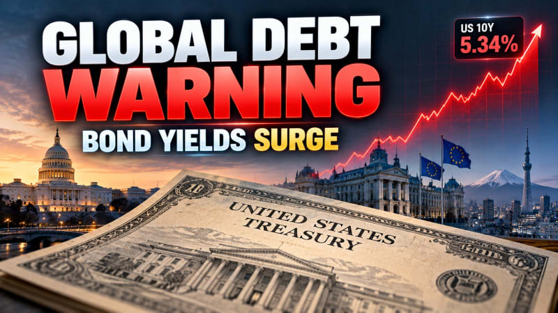 Global Bond Selloff: Why Government Debt Is Becoming a Bigger Risk Than the Fed