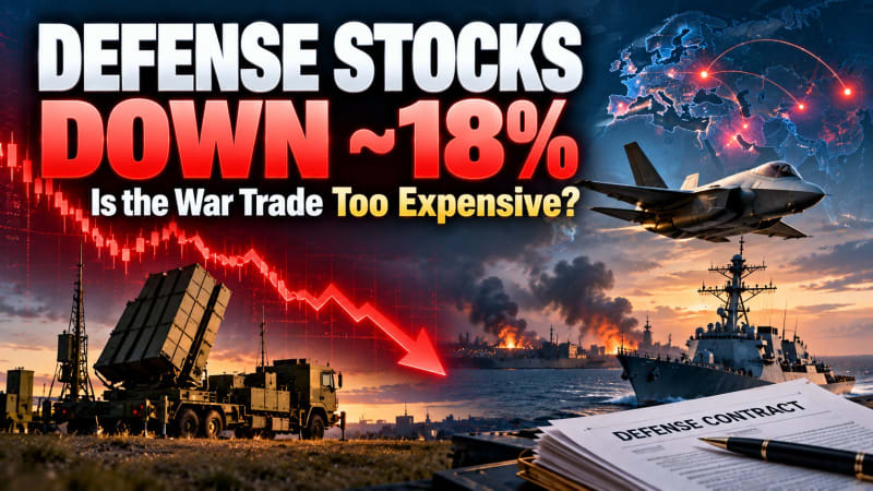 Why Are Defense Stocks Falling Despite Rising Global Military Spending?