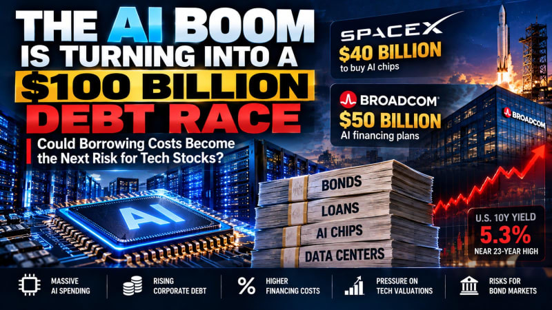 AI Debt Boom 2026: Could Borrowing Costs Hit Tech Stocks?