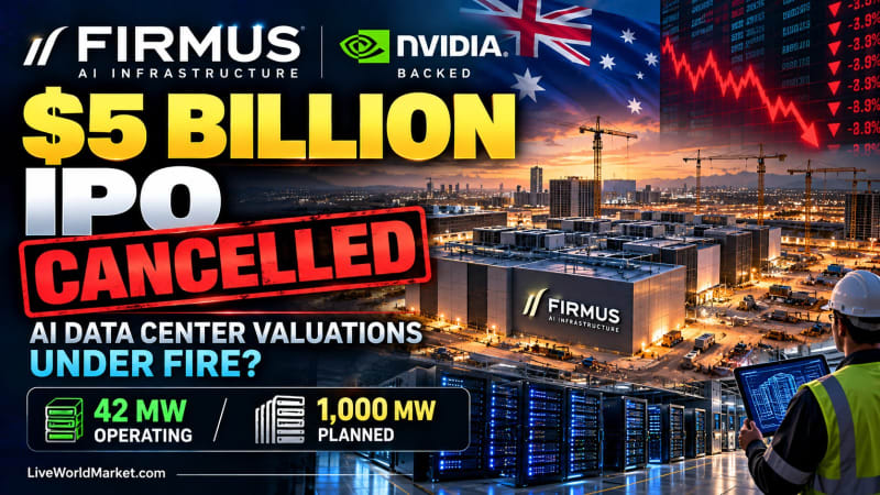 Firmus $5B IPO Cancelled: AI Data Center Valuations at Risk