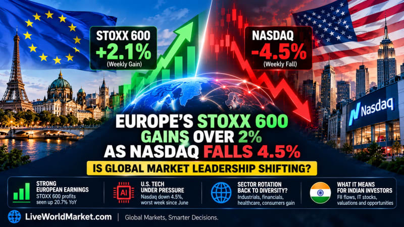 STOXX 600 Rises 2% as Nasdaq Falls 4.5%: Is Europe Taking the Lead?