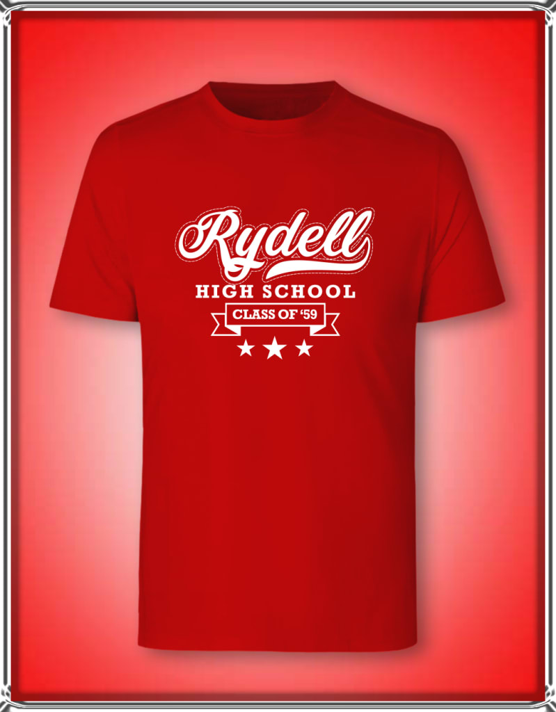 Grease the Musical Merchandise Rydell High TShirt