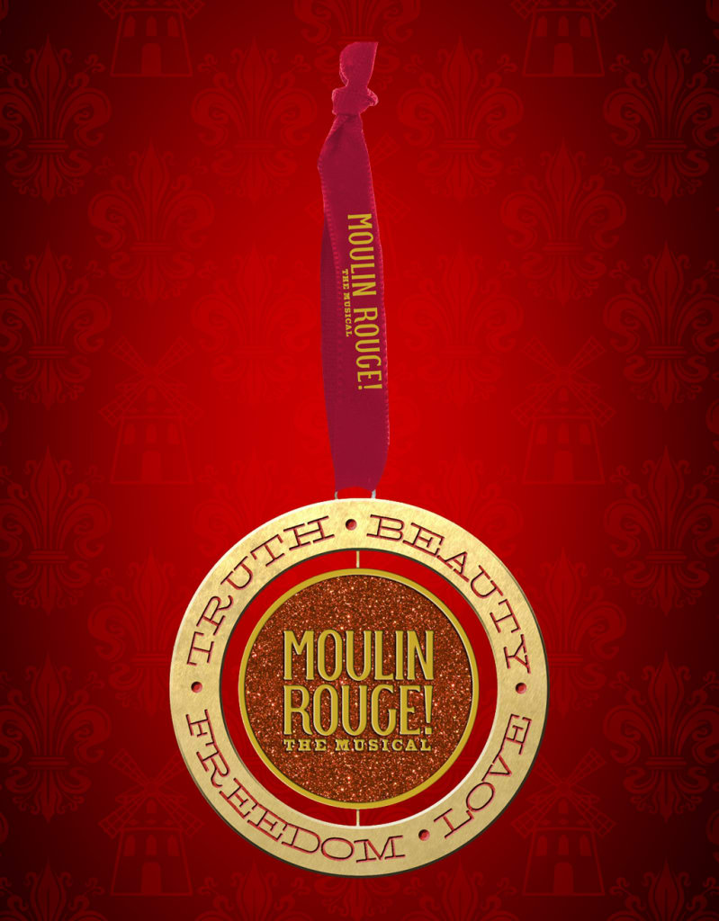 Moulin Rouge the Musical Merchandise Spinning Ornament