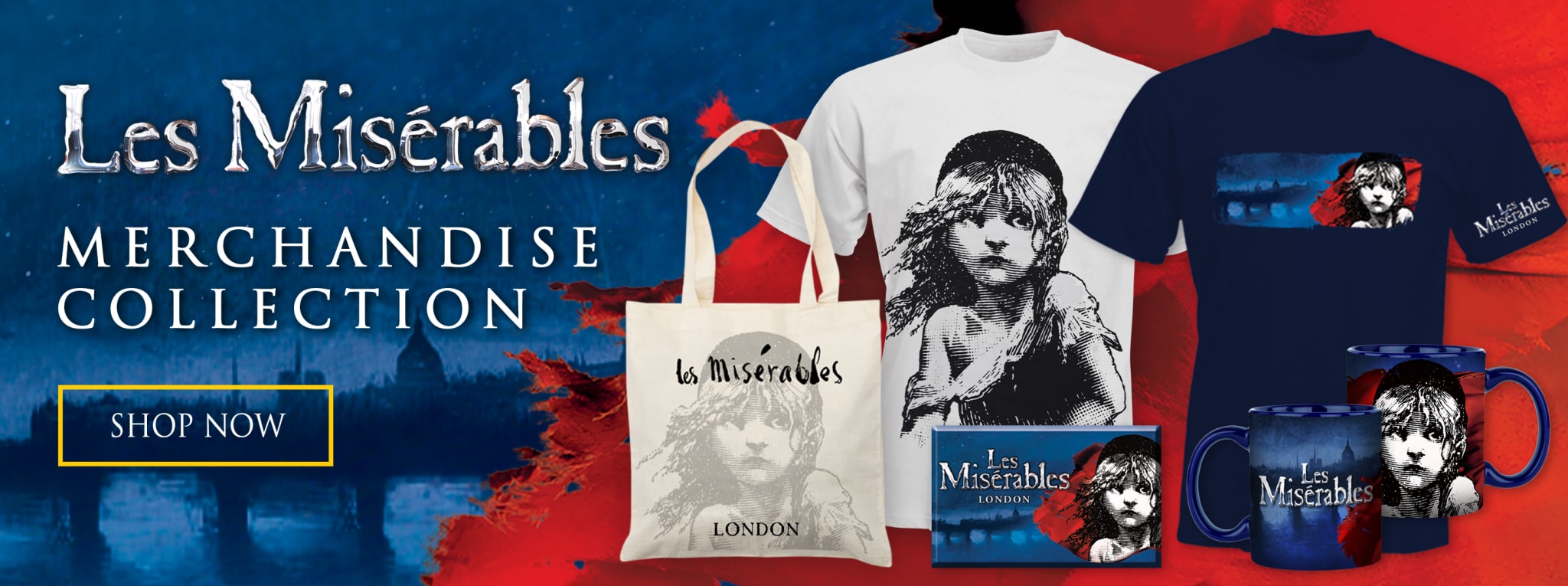 les mis uk tour merchandise