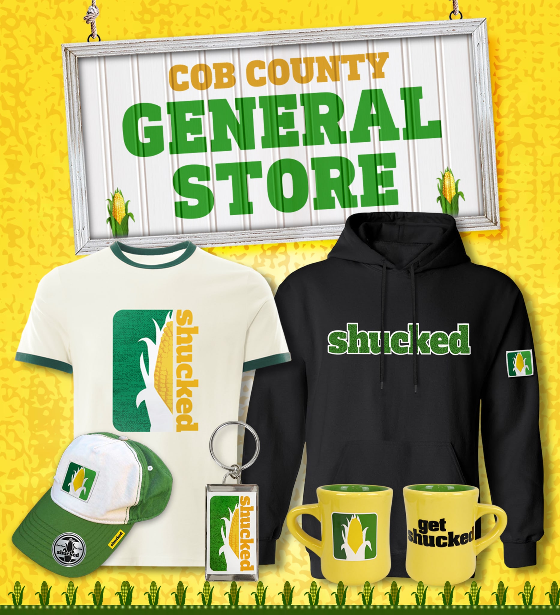 SHUCKED A New Musical | Official Broadway Merchandise Store