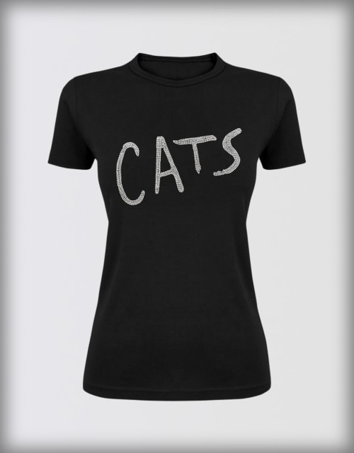 Ladies Diamante Logo T-Shirt