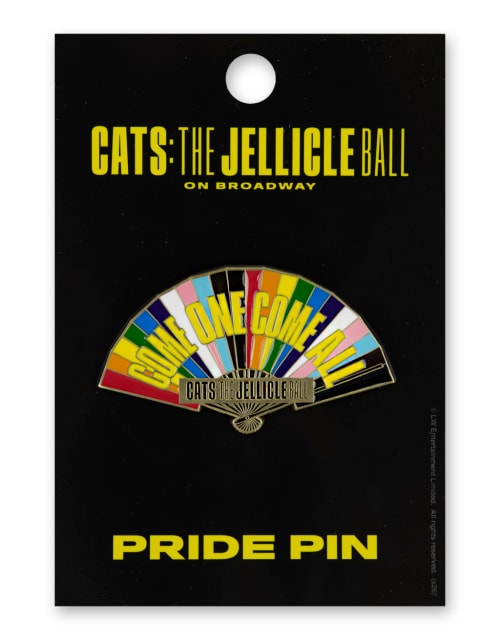 Lapel Pin - Pride Fan