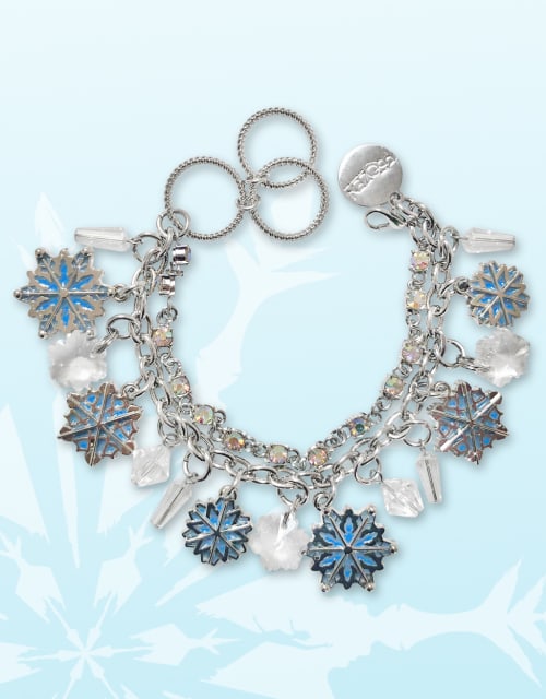 Snowflake Charm Bracelet - Adults