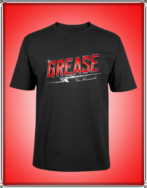 Grease the Musical Merchandise Logo TShirt
