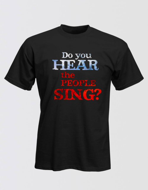 People Sing T-Shirt - M