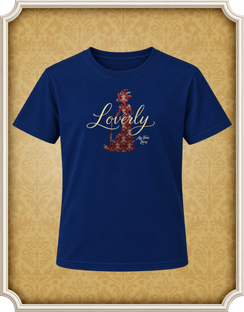 Navy Loverly Logo T-Shirt