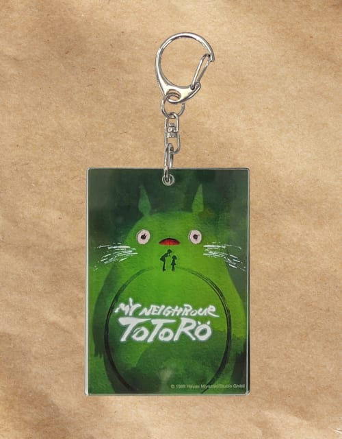3D Clear Keyring