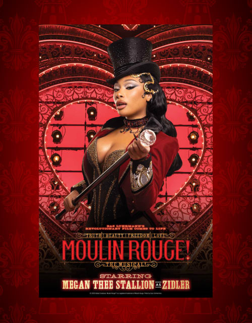 Moulin Rouge Window Card