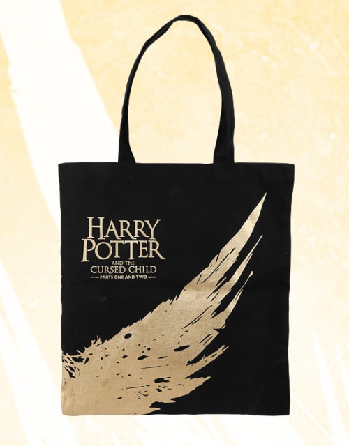 Cursed Child Gold Wing Tote Bag
