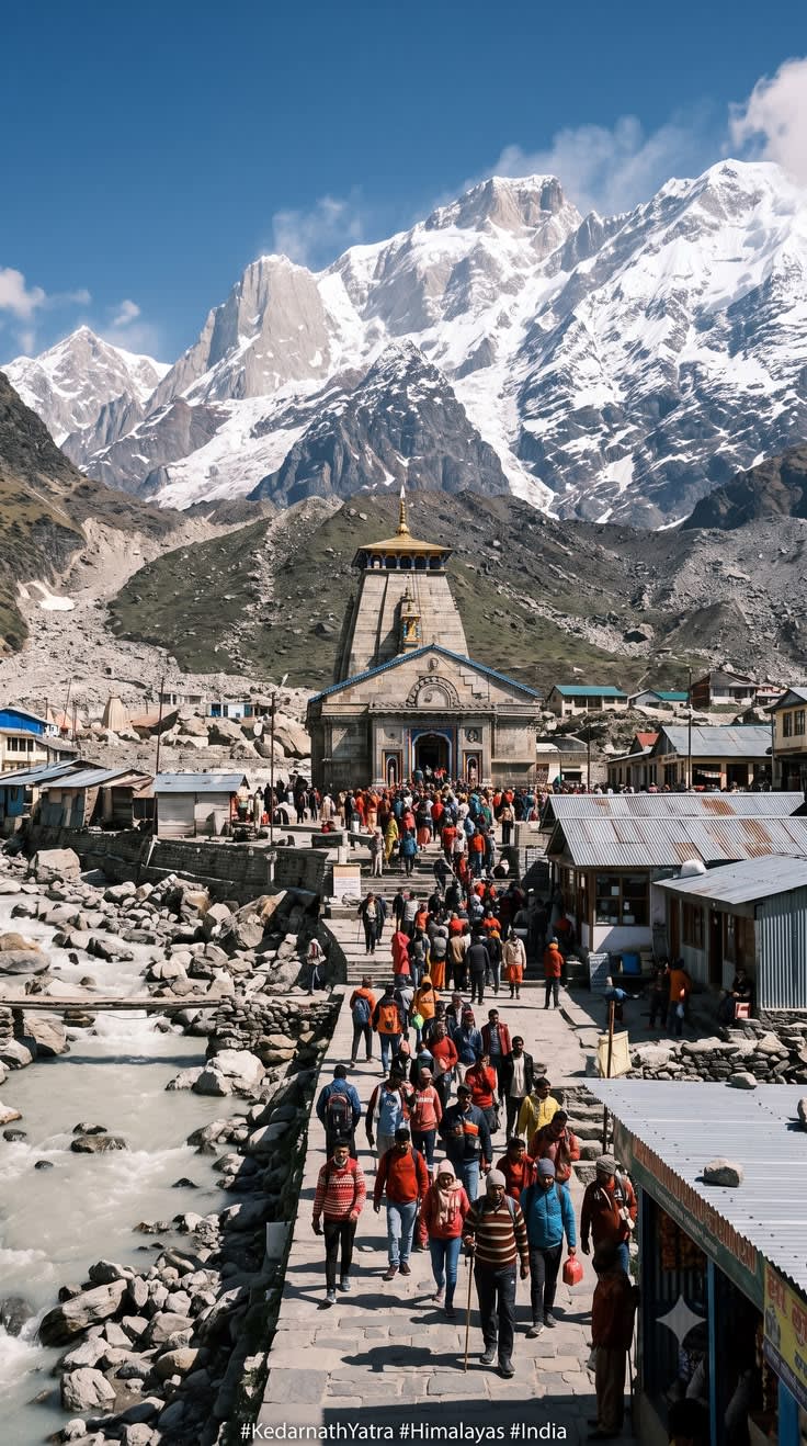 Char Dham Yatra moment 1