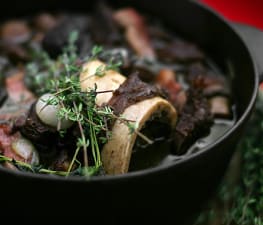 Boeuf bourguignon - burgundisk köttgryta