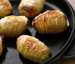 Hasselbackspotatis