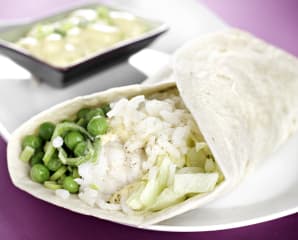 Wraps med fisk