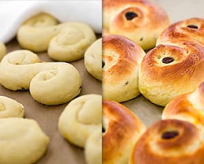 Lussekatter, lussebullar, lussebröd