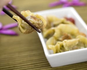 Pot stickers - kinesiska färsknyten (plockmat)