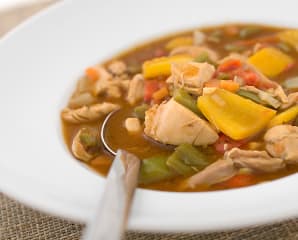 Chicken gumbo (kycklinggryta)