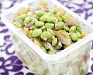 Ingefärsdoftande edamame- och äppelsallad (tillbehör)