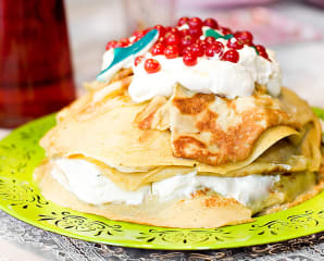 Hemlig pannkakstårta