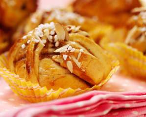 Kanelbullar med vanilj och kardemumma