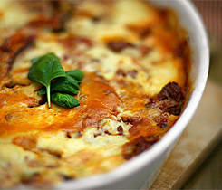 Kyckling moussaka