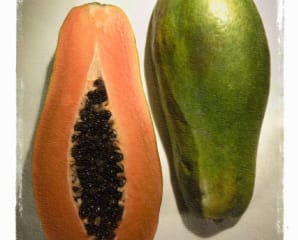 Räkgryta med papaya