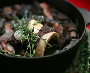 Boeuf bourguignon - burgundisk köttgryta